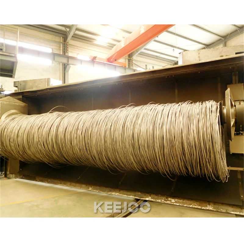 盘圆线材连续抛丸，如何控制钢丸消耗，压低单件加工成本